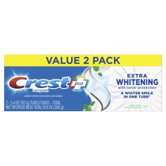 Set 2x Paste de Dinti, Crest, Complete Extra Whitening, pentru Albirea Dintilor, 153 g