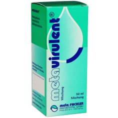 Suspensie Orala, MetaVirulent, Complex Ingrediente Homeopate impotriva Infectiilor Gripale, 50ml