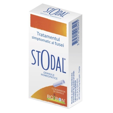 Granule Homeopatice, Boiron, Stodal, Tratamentul Simptomatic al Tusei, 2x 4gr
