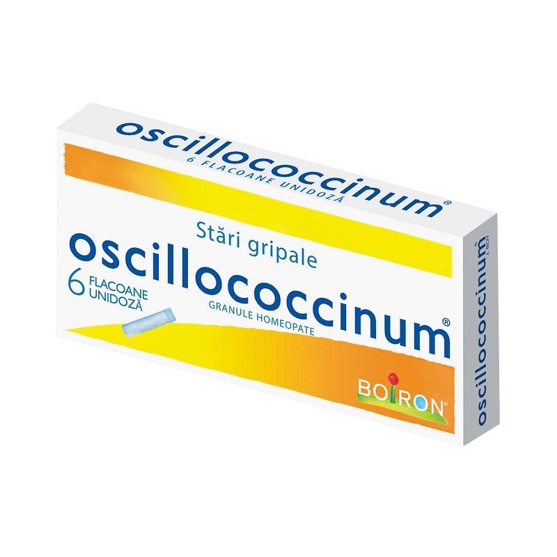 Granule Homeopate, Boiron, Oscillococcinum, Tratament Impotriva Gripei si Racelii, 6 flacoane unidoza