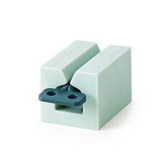Tube Squeezer, ZAMO, for Toothpaste, Gel or Cream, with Key, PP Plastic, Universal Use, Turquoise