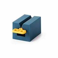 Tube Squeezer, ZAMO, for Toothpaste, Gel or Cream, with Key, PP Plastic, Universal Use, Navy Blue