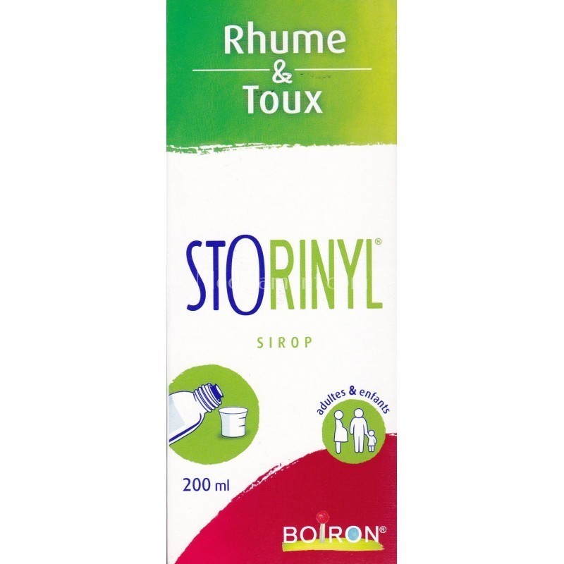 Tratament Homeopat, Boiron, Storinyl, Impotriva Racelii si Tusei, 200ml
