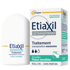 Antiperspirant, Etiaxil, Impotriva Transpiratiei Excesive, pentru Piele Sensibila, Protectie 48h, Roll-On, 15ml