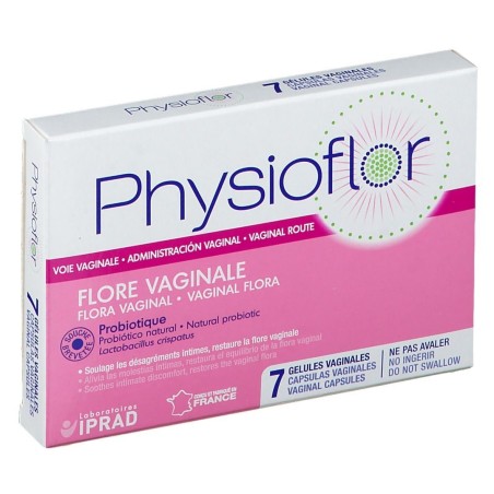 Ovule, Irpad, Physioflor, pentru Ameliorarea Disconfortului Intim si Refacerea Florei Vaginale, 7 buc