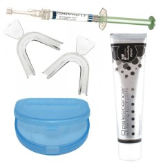Kit Albirea Dintilor, Opalescence, PF Pepene Galben, 1x Seringa 1.2ml, 16% Peroxid Carbamida, Mulaje, Pasta, Cutie, Incluse