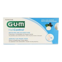 Tablets, GUM, HaliControl, Treatment Against Bad Breath and Halitosis, 10 pcs