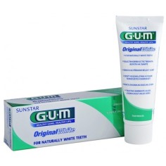 Pasta de Dinti, GUM, Original White, cu Silicu, Efect de Albire si Protectie a Smaltului, 75ml