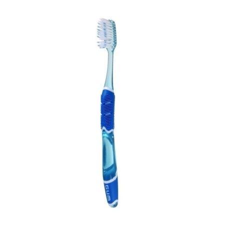 Periuta de Dinti Manuala, GUM, Technique Pro Compact 528, Periaj Profund si Delicat, Medium, Culoare Albastra