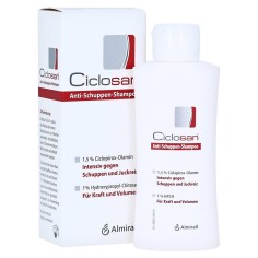Sampon Medicinal, Almirall Hermal, Ciclosan, cu Ciclopirox, Efect Anti-Micotic si Antimicrobian impotriva Matretii, 100ml