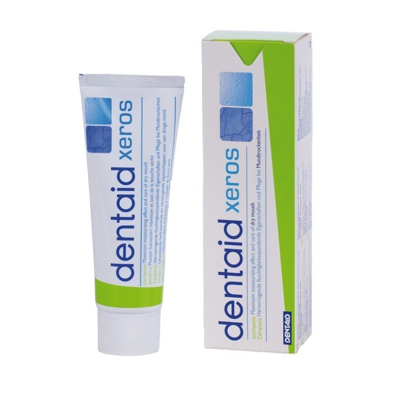 Pasta de Dinti Gel, Dentaid, Xeros, Reduce Iritatia Datorata Xerostomiei, cu Alantoina si Betaina, 50ml