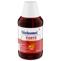 Apa de Gura, GlaxoSmithKline, Chlorhexamed, Impotriva Inflamatiei Gingiilor, cu Clorhexidina 0.2%, Fara Alcool, 300ml