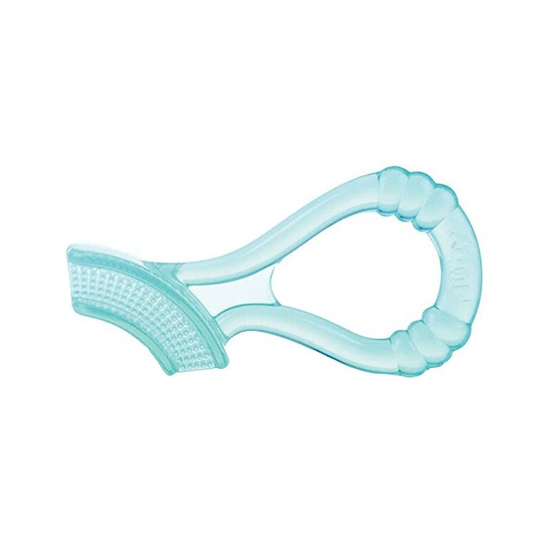 Jucarie Dentitie Bebelusi, Nuby, Massager, Silicon, Ultra-Soft, Calmeaza Durerile Gingivale, Turcoaz