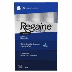 Spuma pentru Cresterea Parului, Johnson & Johnson, Regaine, Minoxidil 5%, Tratament pentru 3 Luni, 3x 60ml