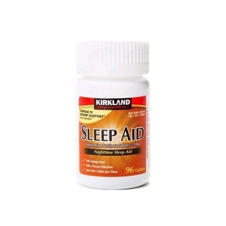 Supliment, Kirkland Signature, SleepAid, Tratament Insomnii, Doxilamina Succinata, 92tb