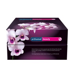Supliment Alimentar, Orthomol, Beauty, pentru Piele Fina, cu Colagen, Acid Hialuronic si Coenzima Q10, 30 fiole