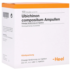 Supliment, Heel, Ubichinona, Efect Antioxidant, 100 fiole x 2.2ml