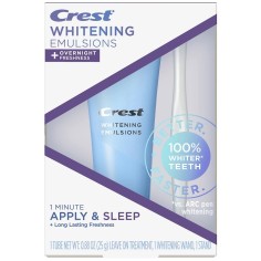 Kit Albirea Dintilor, Crest, Whitening 
Emulsions, pentru Timpul Noptii, Emulsie, Aplicator Separat, 18gr