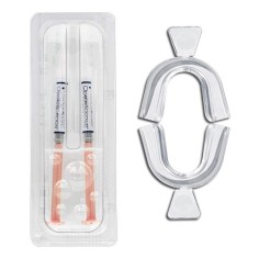 Set for Teeth Whitening, Opalescence, PF Melon Yellow, 35% Carbamide Peroxide, Molds Included, 2x Syringes 1.2ml