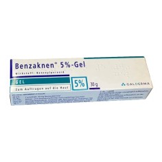 Benzaknen Gel, Galderma, Anti-Acnee, 5% peroxid benzoil, 30g