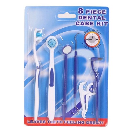 Kit Igiena Orala, pentru Curatare Dinti si Limba, din 8 Piese, pentru Profilaxie