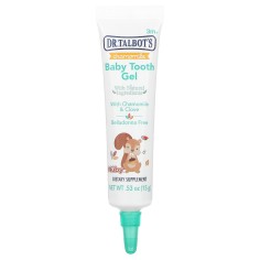 Gel Dentar, Nuby, Dr. Talbot's, pentru Calmarea Durerilor Gingivale ale Bebelusilor, Natural, 15gr