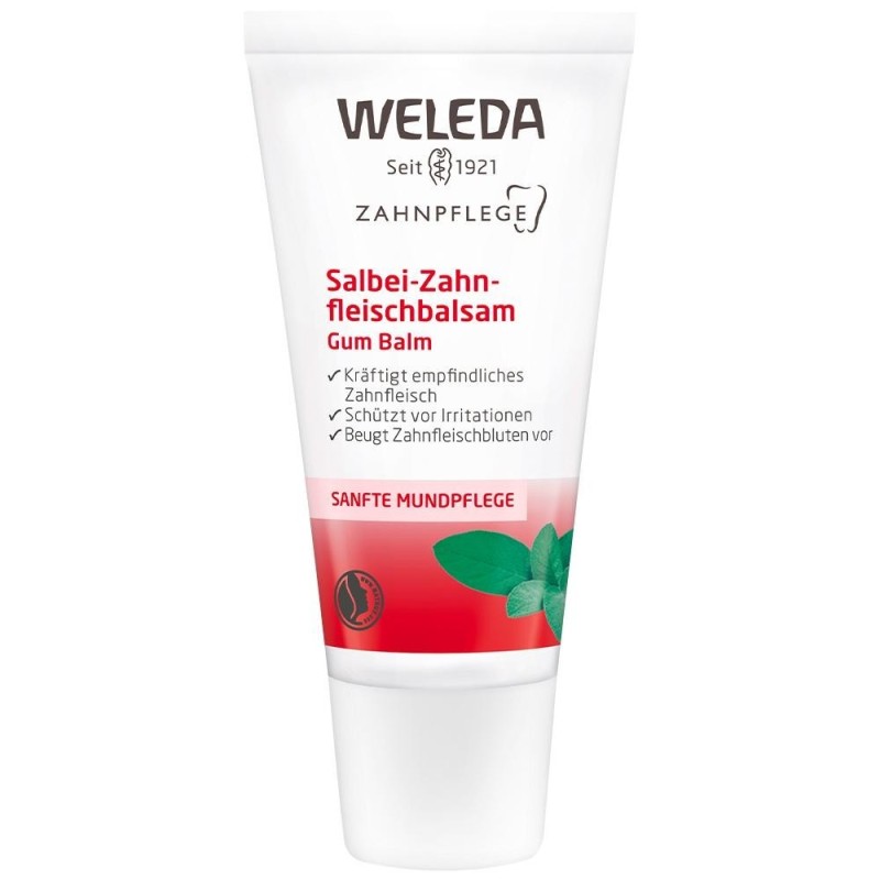 Gel Bucal, Weleda, Salbei, pentru Intarirea Gingiilor si Prevenirea Gingivitei, 30ml