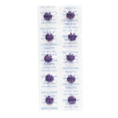 Bacterial Plaque Revealing Tablets, Zamo, Duo-Tone, Pink and Blue Color, Forest Fruit Flavor, 10 pcs