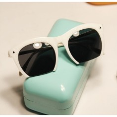 Ochelari de Soare, Zamo, Meow Meow Champagne, Protectie UV400, Rama Auriu, Lentile Negre