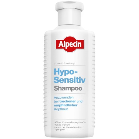 Sampon, Alpecin, Hypo-Sensitiv, pentru Scalp Sensibil, impotriva Neurodermatitei si Psoriazisului, 250ml