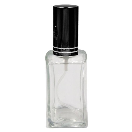 Sticla Parfum, Zamo, cu Pulverizator Infiletabil si Capac Negru, Capacitate 50ml