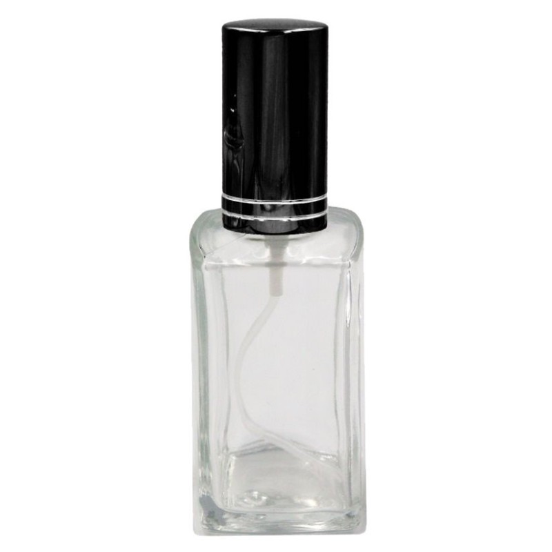 Sticla Parfum, Zamo, cu Pulverizator Infiletabil si Capac Negru, Capacitate 50ml