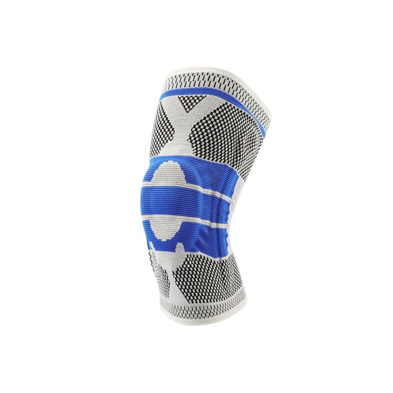 Genunchiera, Zamo, pentru Genunchi si Activitati Sportive, din Material Respirabil, cu Arcuri Metalice, Pernita Silicon, XL