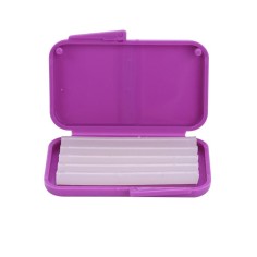 Set of 5x Orthodontic Wax Sticks, Zamo, for Dental Braces, Transparent, Non-Toxic, 15gr, Grape Flavor