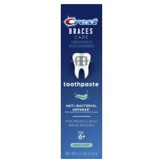 Pasta de Dinti, Crest, Braces, Multi-Protectie pentru Purtatorii de Aparat Dentar, 116gr