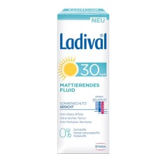 Crema Protectie Solara, Stada, Ladival, Impotriva Alergiilor si Iritatiilor, Piele Sensibila, cu Efect Matifiant, SPF 30, 50ml