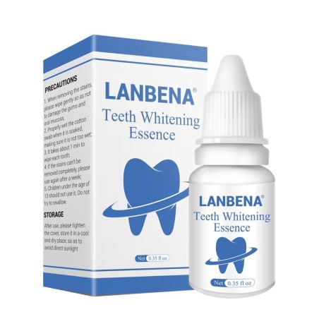 Ser Albirea Dintilor, Lanbena, 100% Naturala, Vegan-Friendly, Efect Imediat, 10ml