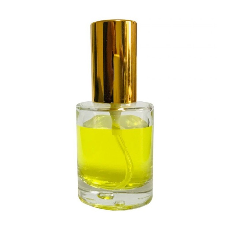 Sticla Parfum, Zamo®, cu Pulverizator Infiletabil si Capac Auriu, Capacitate 35ml