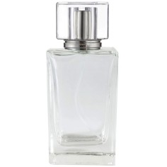 Sticla Parfum, Zamo®, cu Pulverizator Infiletabil si Capac Transparent, Capacitate 90ml