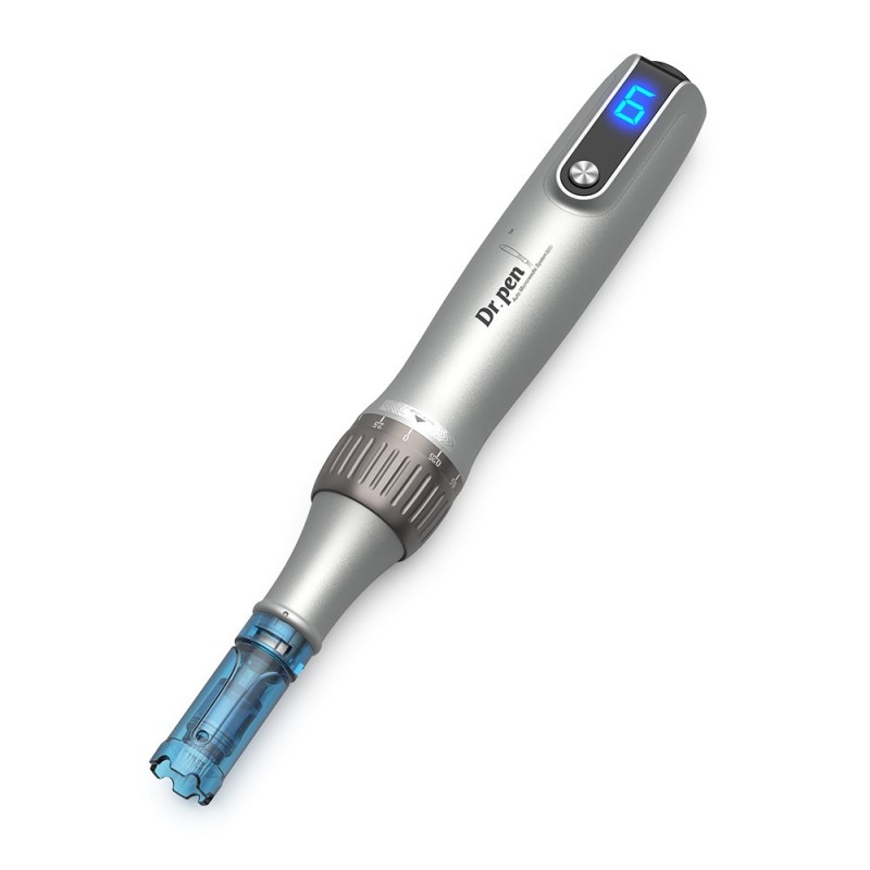 Creion Micro-Needling, Dermapen, Dr. Pen, Ultima M8S, pentru Electroporare, fara Fir, 2x 12 pini, 0.25 - 2.50 mm, 6 viteze