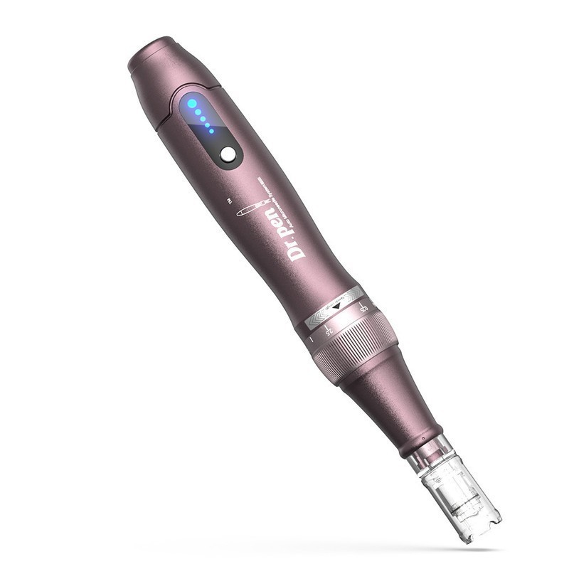 Creion Micro-Needling, Dermapen, Dr. Pen, Ultima A10, pentru Electroporare, fara Fir, 2x 12 pini, 0.25 - 3.00 mm, 5 viteze