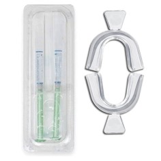 Teeth Whitening Kit, Opalescence, PF Mint, 2x Syringes 1.2ml, 16% Carbamide Peroxide, Molds Included