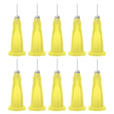 Set 10x Ace, Biotekne, Luer Lock, pentru Mezoterapie, Ecartament 30gr, Lungime 8mm, Diametru 0.30mm, Steril, Culoare Galbena