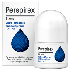 Antiperspirant Roll-On, Perspirex, Strong, Tratament Transpiratie Excesiva, 20ml 2