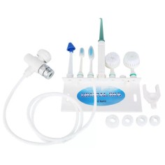Irigator Bucal, Dental Spa, DSA, Conectare la Robinet, 6x Varfuri Incluse, Sistem Adeziv prindere Perete, Portabil