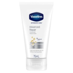 Crema de Maini, Vaseline, Advanced Repair, Hidratare si Ingrijire Piele, Hipoalergenica, Fara Parfum, 75ml