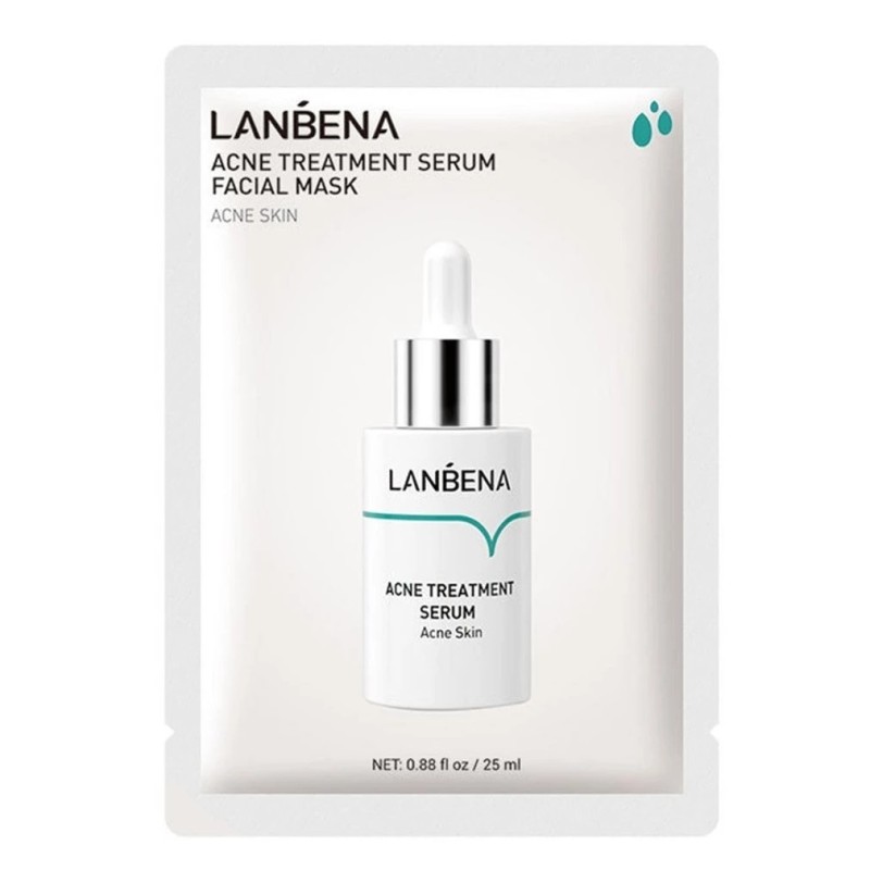 Masca Faciala, Lanbena, Acne Serum, Efect Adjuvant in Tratarea Acneei, 25ml
