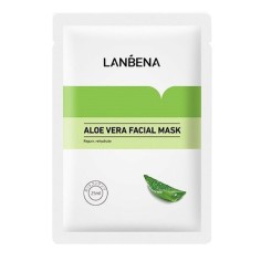 Face Mask, Lanbena, Calming and Antioxidant Effect with Aloe Vera, 25ml