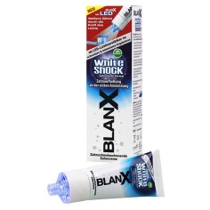 Pasta de Dinti, BlanX, White Shock, Efect Albirea Dintilor cu Activator LED, 50ml