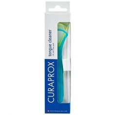 Set 2x Periute Curatare Limba, Curaprox, CTC 203, Duo Pack, Verde si Verde